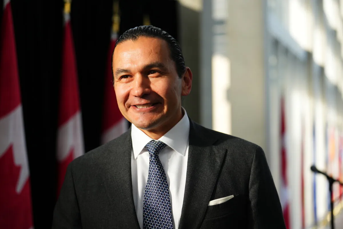 Manitoba Premier Wab Kinew arrives for a first ministers’ meeting in Ottawa on Jan. 15, 2025. (The Canadian Press/Sean Kilpatrick)