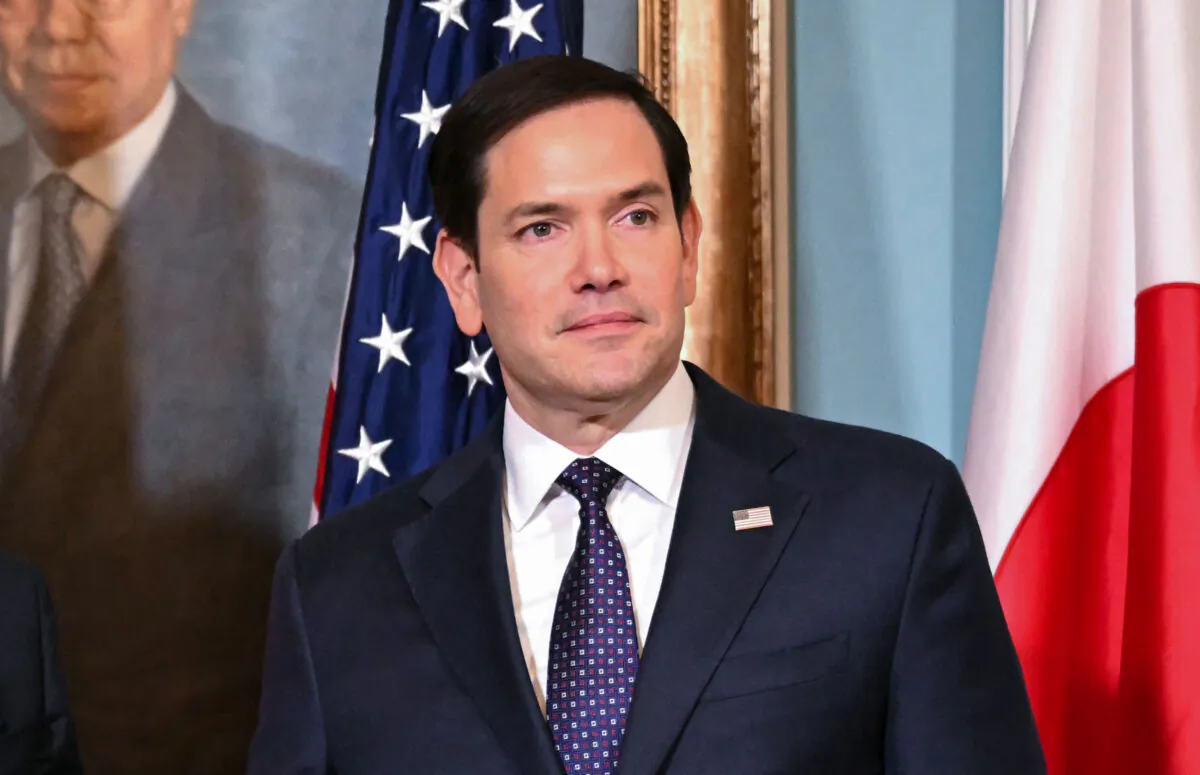U.S. Secretary of State Marco Rubio at the State Department in Washington on Jan. 21, 2025. (Andrew Caballero-Reynolds/AFP via Getty Images)