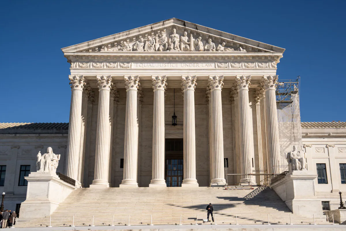 The U.S. Supreme Court in Washington on Jan. 29, 2025. (Madalina Vasiliu/The Epoch Times)