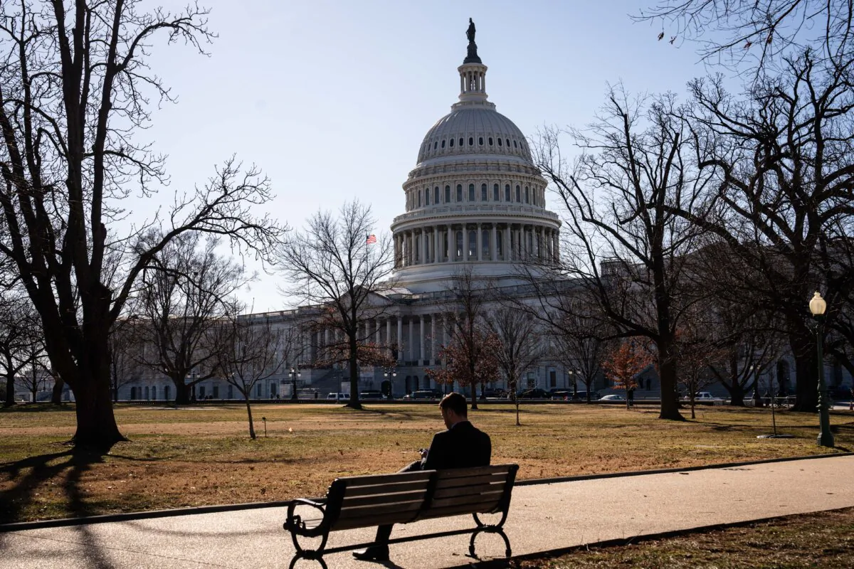 The U.S. Capitol building in Washington on Jan. 29, 2025. (Madalina Vasiliu/The Epoch Times)