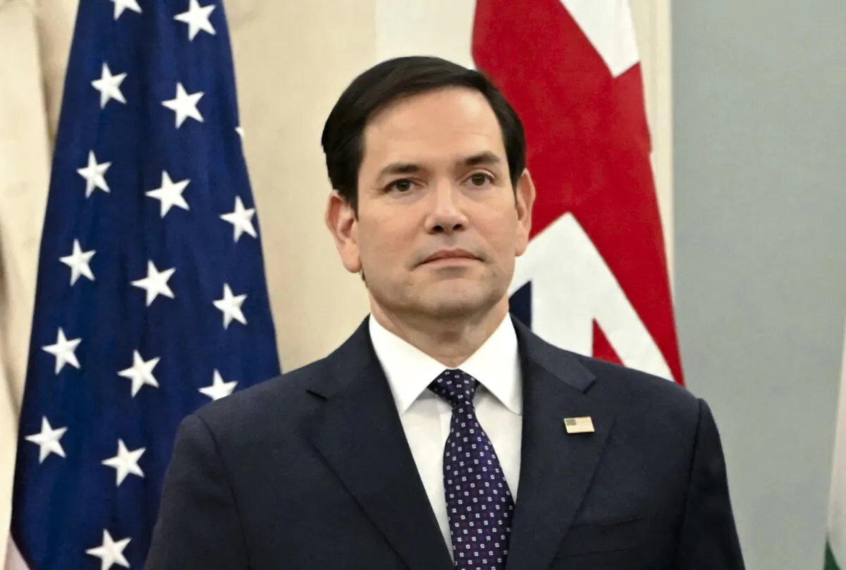 Secretary of State Marco Rubio at the State Department in Washington on Jan. 21, 2025. (Andrew Caballero-Reynolds/AFP via Getty Images)