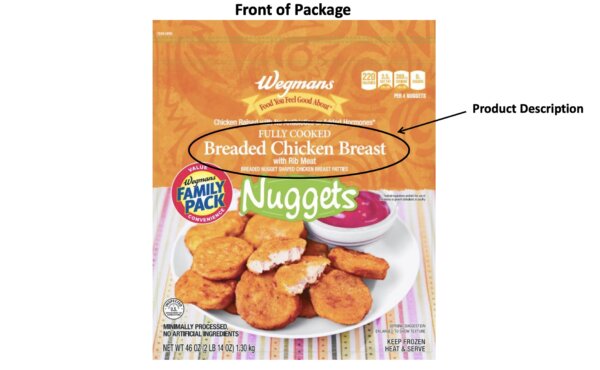 USDA Issues Public Health Alert Over Wegmen's Chicken Nuggets