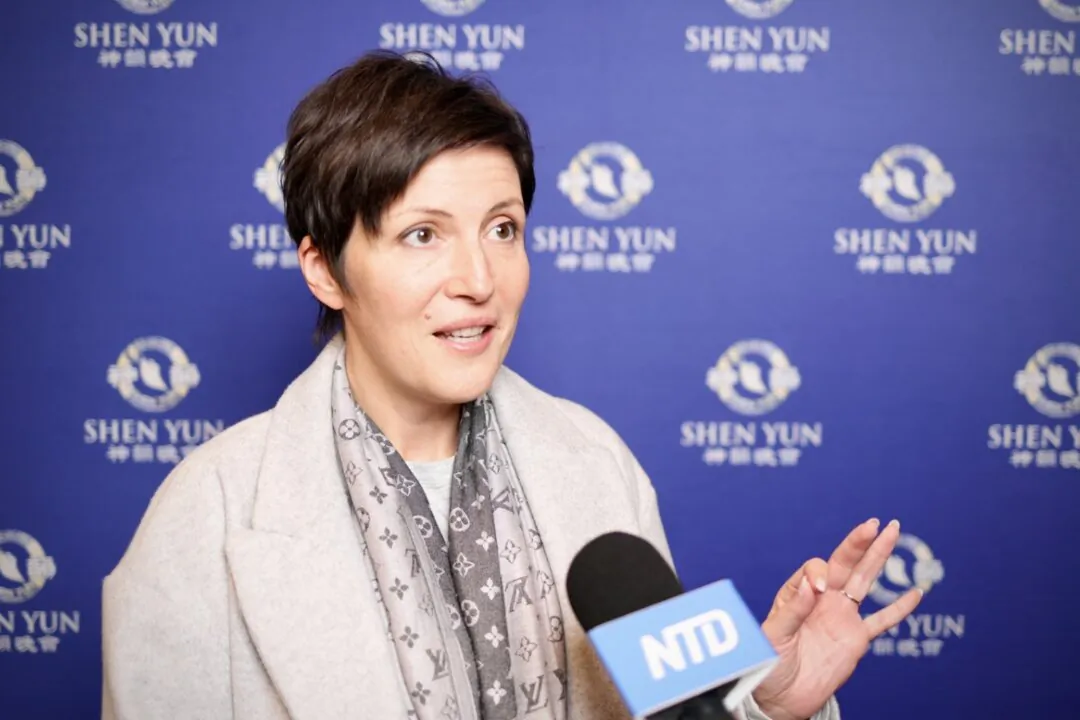 Julia Gusina enjoyed Shen Yun at the SAFE Credit Union Performing Arts Center, Sacramento, on Jan 29, 2025. (NTD)