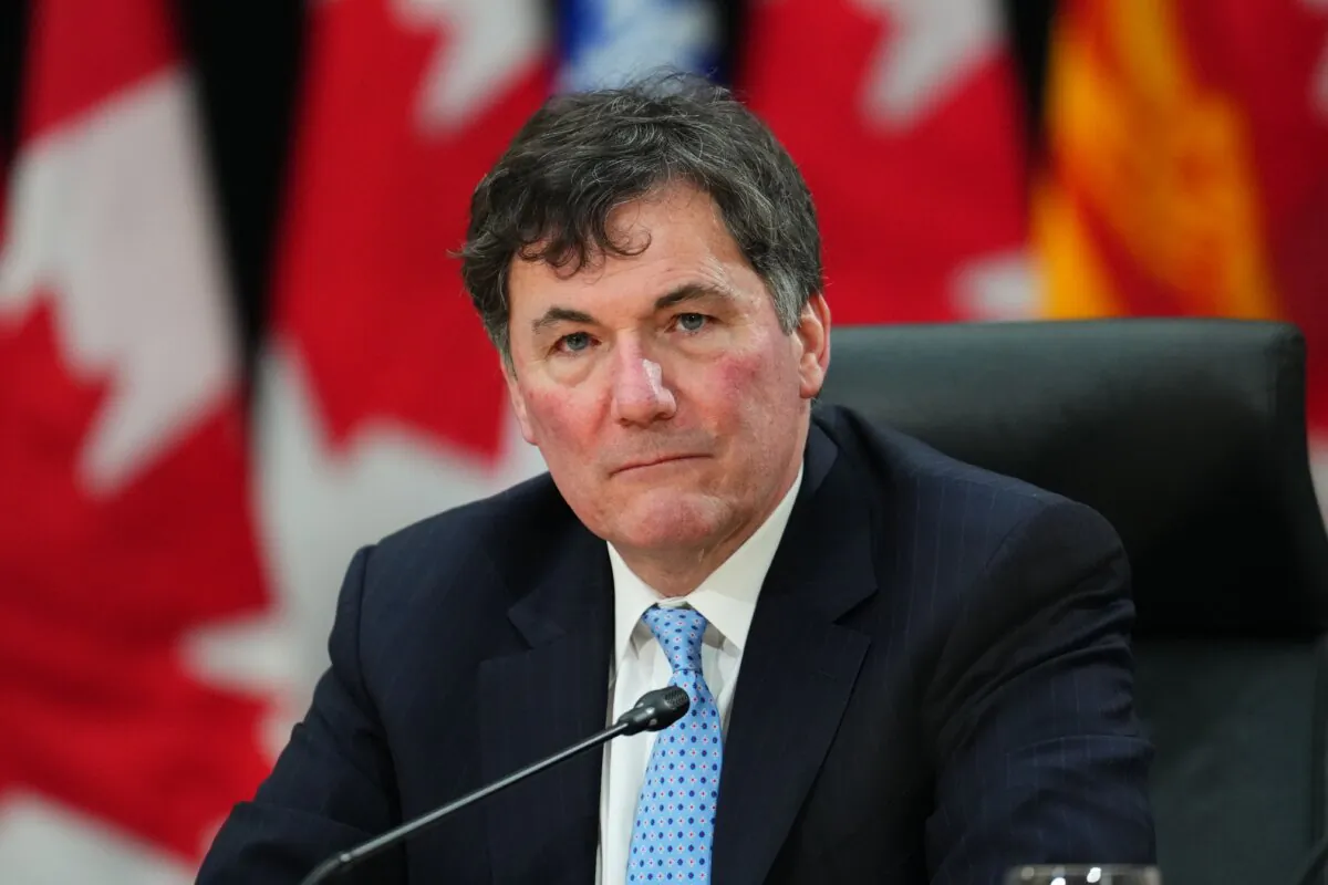 Finance Minister Dominic LeBlanc attends a first ministers meeting in Ottawa on Jan. 15, 2025.  (The Canadian Press/Sean Kilpatrick) 