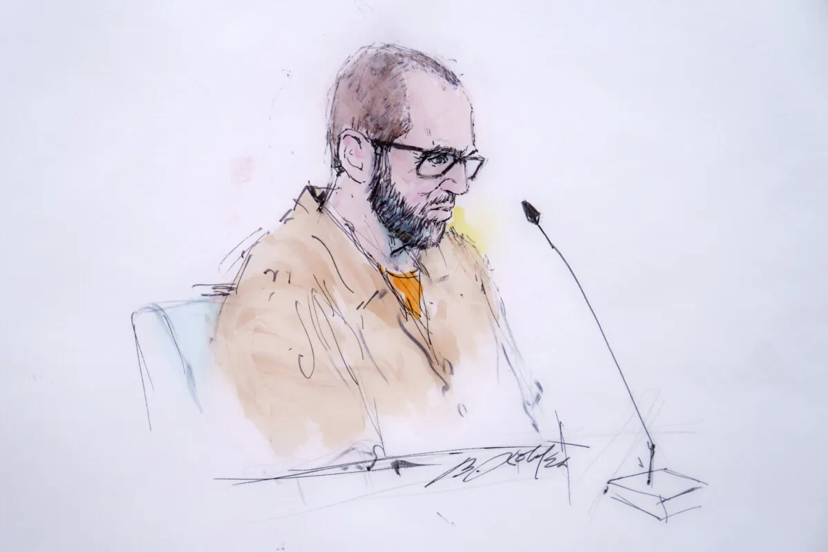 Alexander Smirnov speaks in court in Los Angeles on Feb. 26, 2024. (William T. Robles via AP)