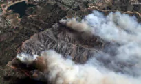 View of Los Angeles Wildfires