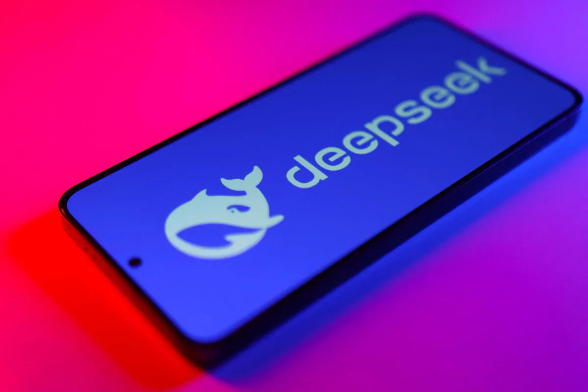 The DeepSeek logo is seen in this illustration taken on Jan. 29, 2025. (Dado Ruvic/Reuters)