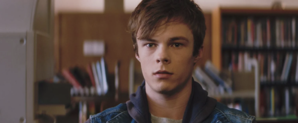 boy in library in Brave the Dark