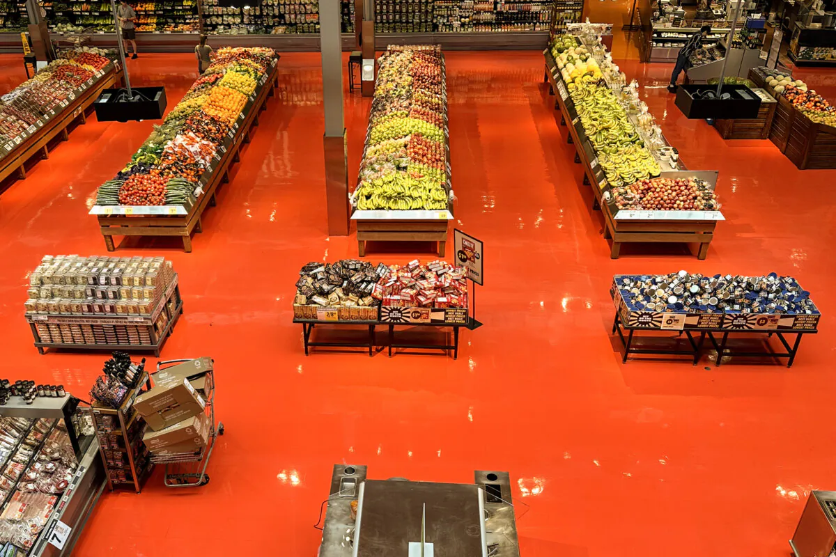 The produce section of a Toronto Loblaws is seen on May 3, 2024. (The Canadian Press/Chris Young)