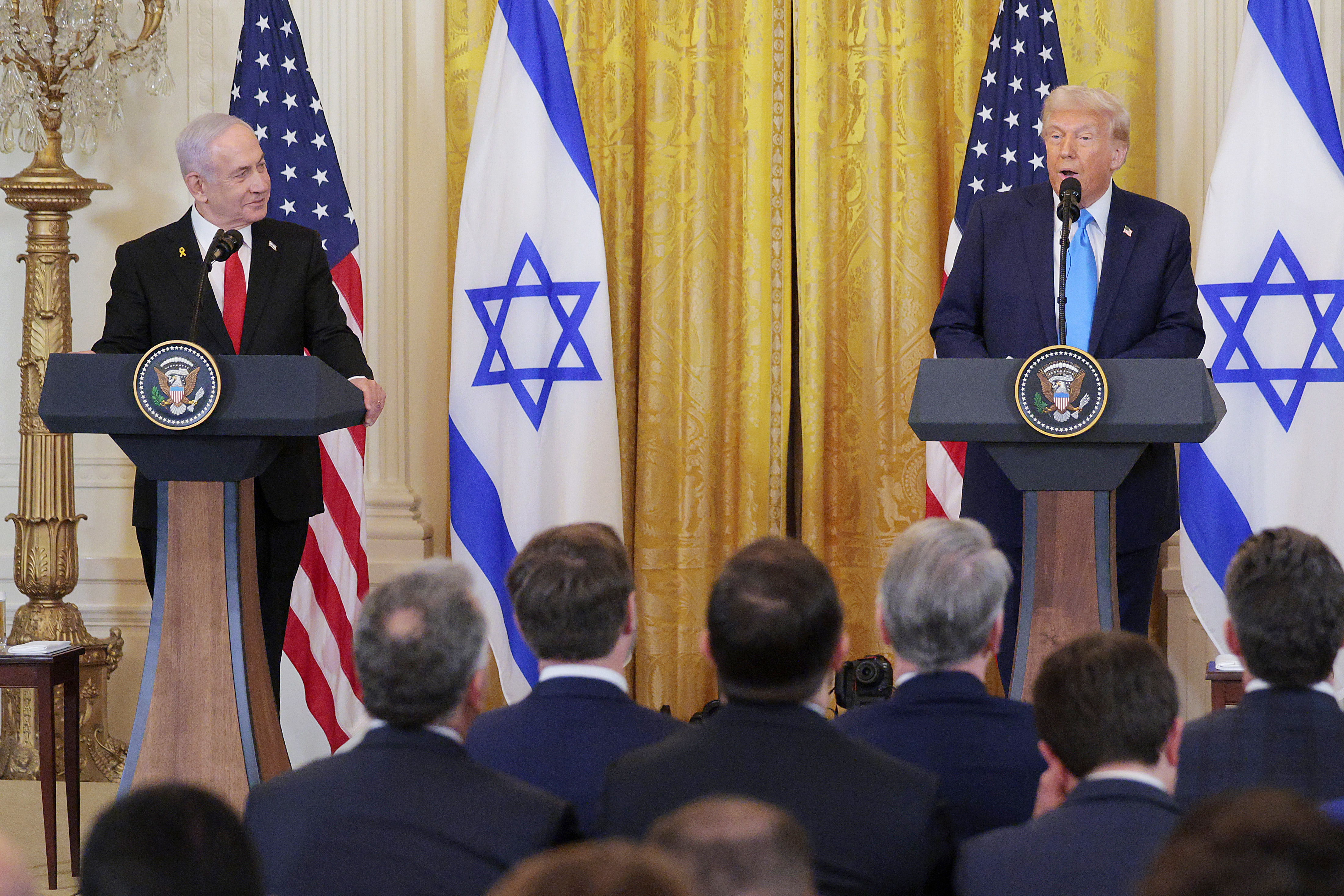 Trump and Netanyahu Hold Joint News Conference