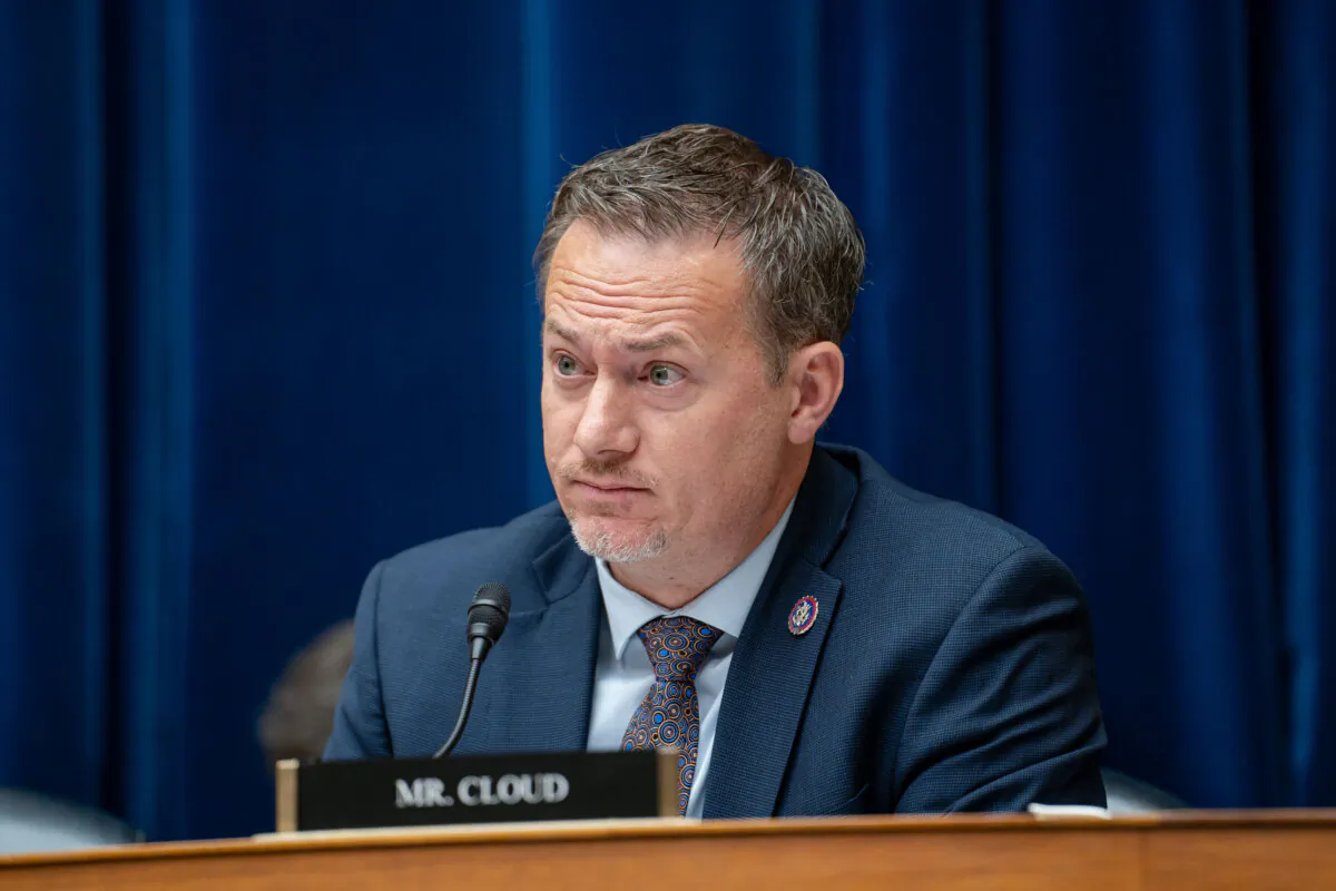 Rep. Michael Cloud (R-Texas) speaks during a hearing where Dr. Anthony Fauci testifies before the Select Subcommittee on the Coronavirus Pandemic in Washington on June 3, 2024. (Madalina Vasiliu/The Epoch Times))