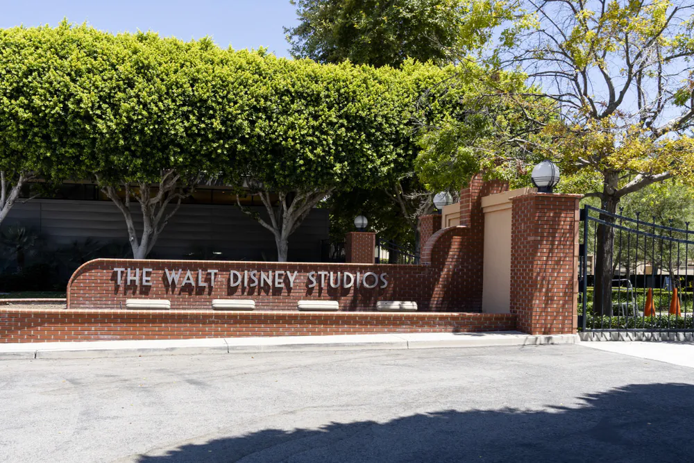 Entrance to The Walt Disney Studios in Burbank, Calif. (JHVEPhoto/Shuttertock)