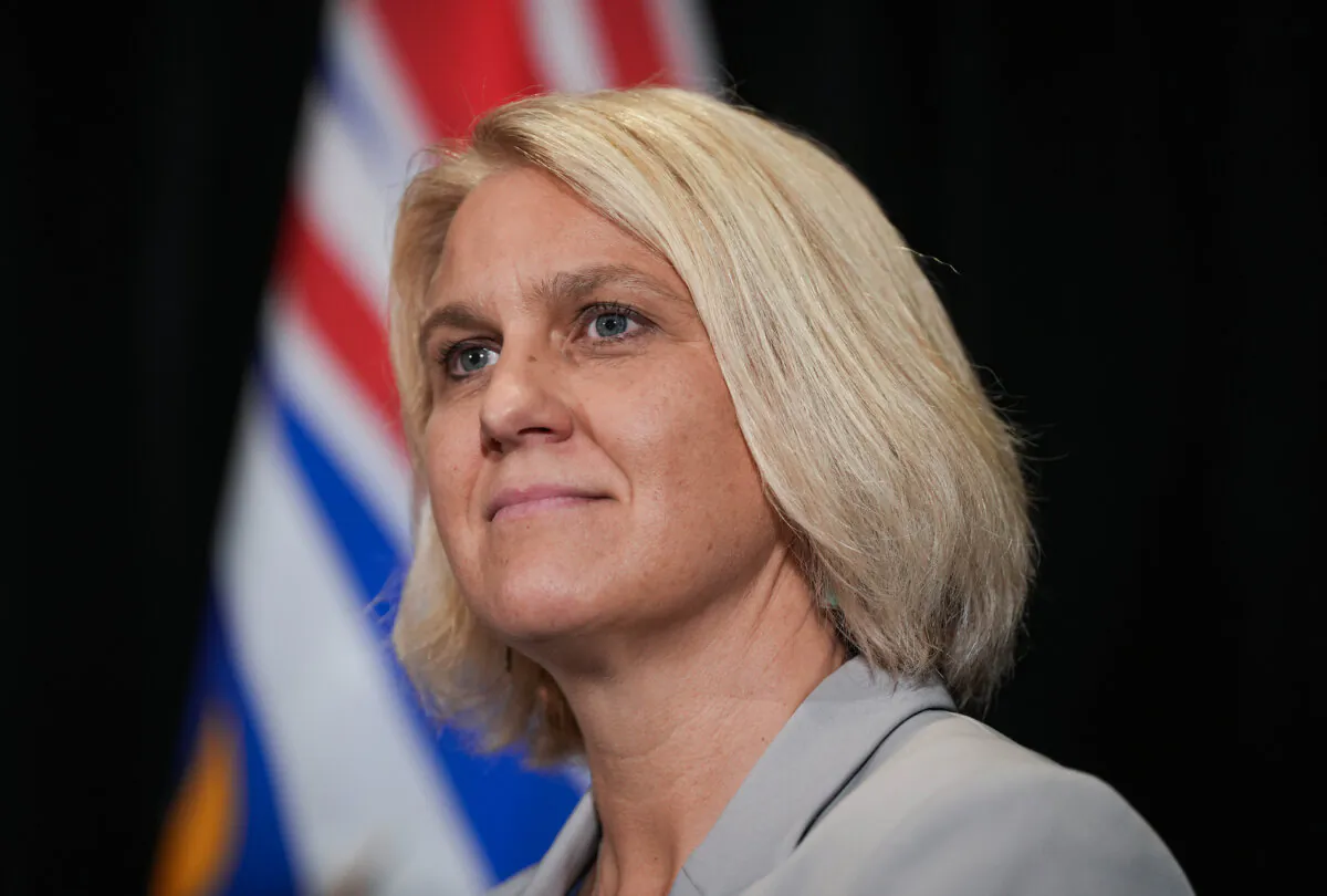 B.C. Conservative MLA Elenore Sturko. (The Canadian Press/Darryl Dyck)