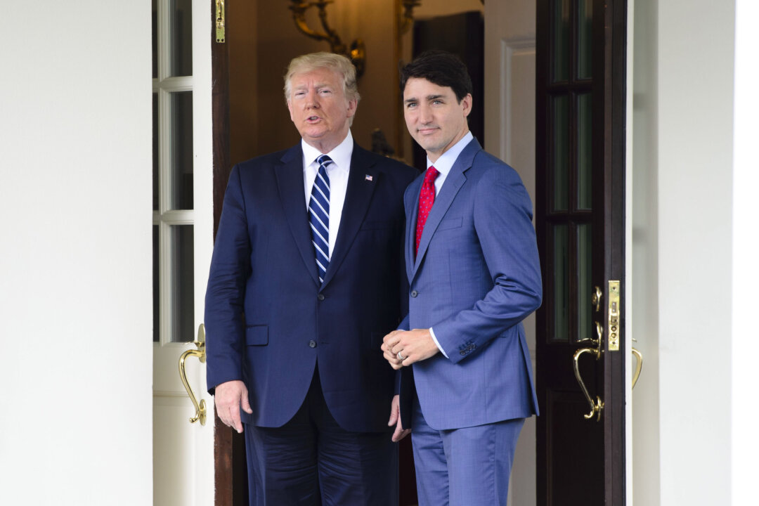 Trump Tells Trudeau No Breakthrough on Stopping Fentanyl, Accuses Him of Using Tariffs to ‘Stay in Power’