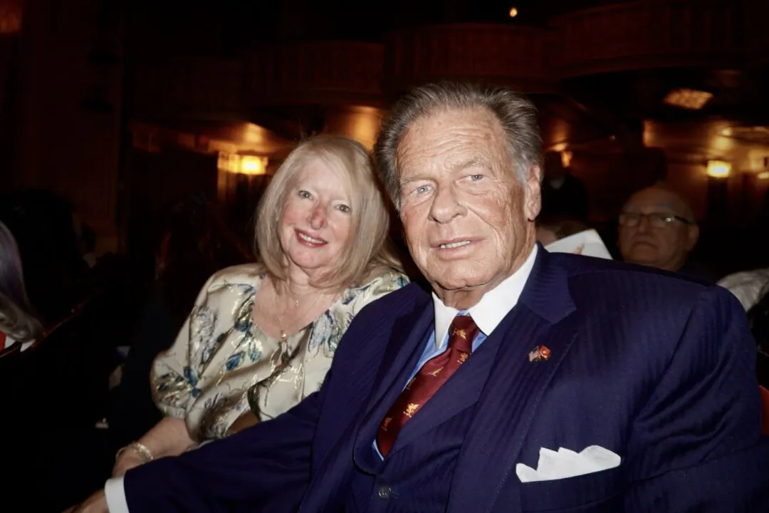 Judith Fischer and Herman Petzold enjoyed Shen Yun at the Detroit Opera House on Feb. 7, 2025. (Sherry Dong/The Epoch Times)