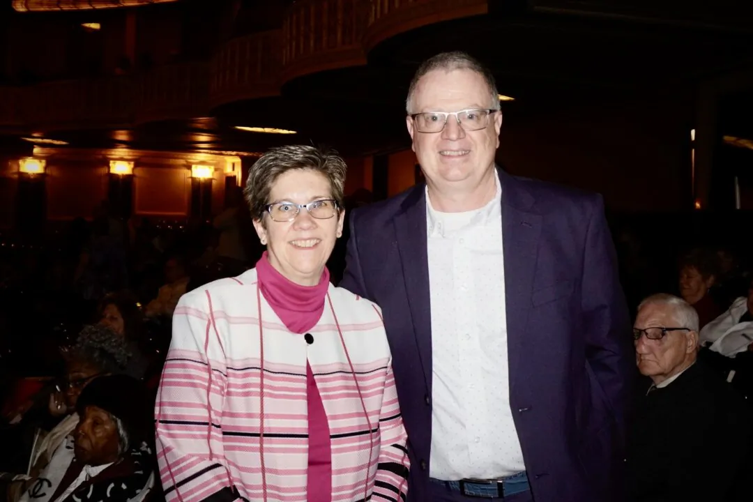 Larry Walters enjoyed Shen Yun Performing Arts at the Detroit Opera House on Feb. 9, 2025. (Nancy Ma/The Epoch Times)