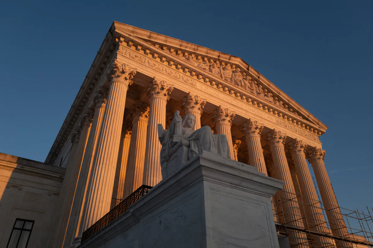 The U.S. Supreme Court in Washington on Feb. 10, 2025. (Madalina Vasiliu/The Epoch Times)