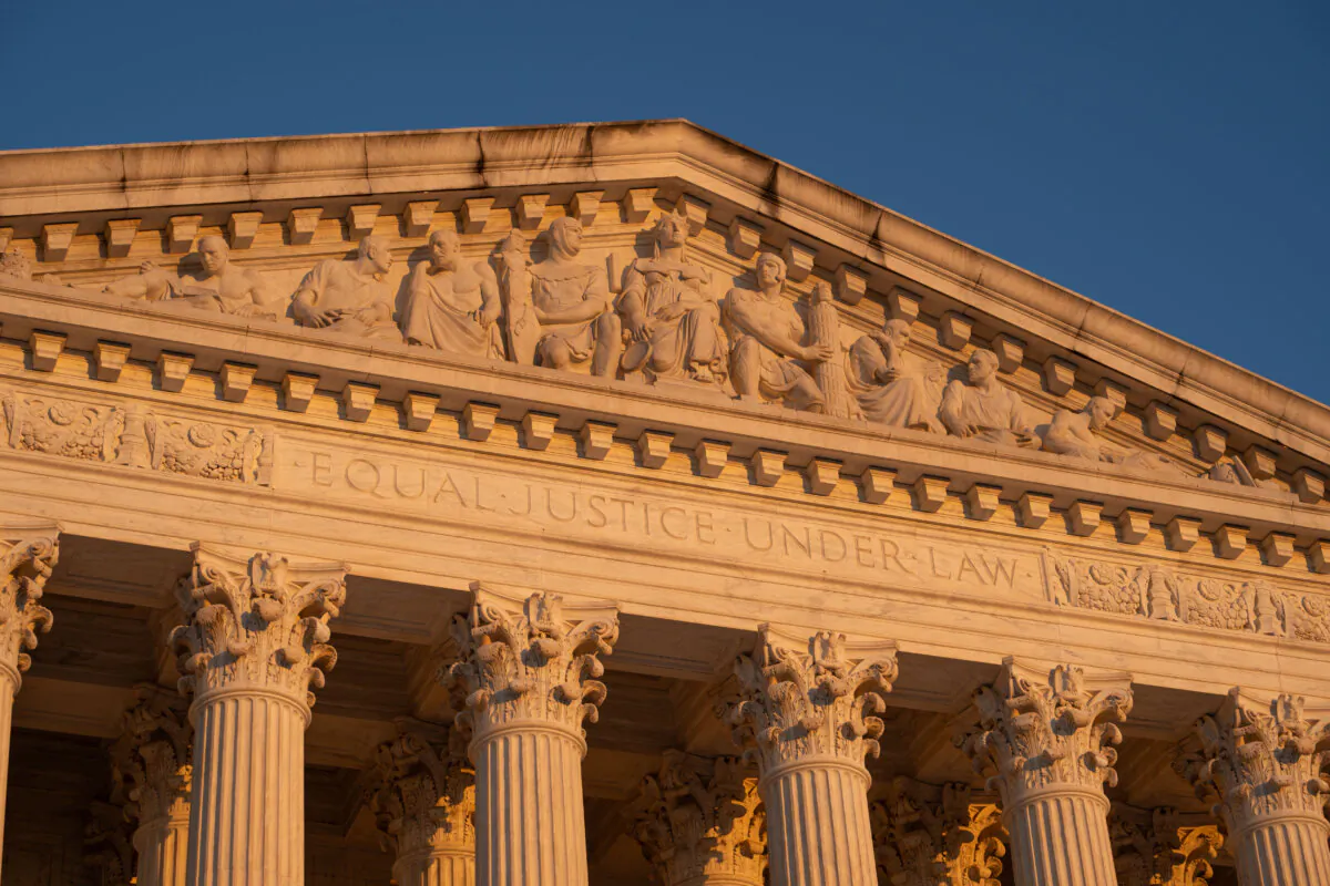 The U.S. Supreme Court in Washington on Feb. 10, 2025. (Madalina Vasiliu/The Epoch Times)