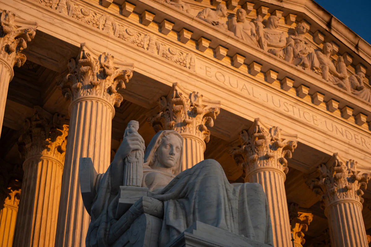 The U.S. Supreme Court in Washington on Feb. 10, 2025. (Madalina Vasiliu/The Epoch Times)