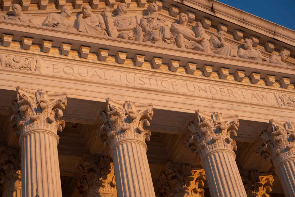 The U.S. Supreme Court in Washington on Feb. 10, 2025. (Madalina Vasiliu/The Epoch Times)