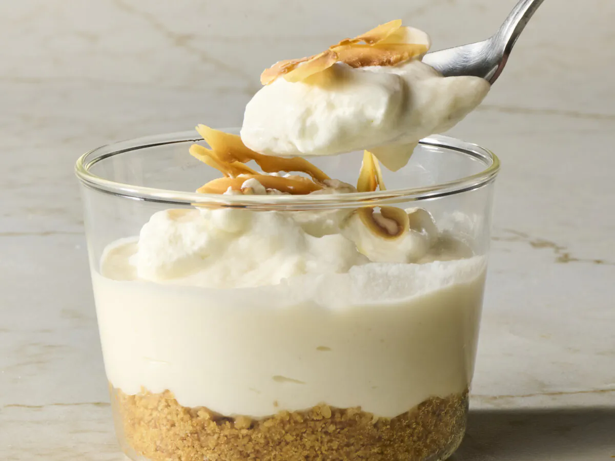 This creamy, no-bake dessert is packed with tropical flavor. (Alex Lepe/TCA)