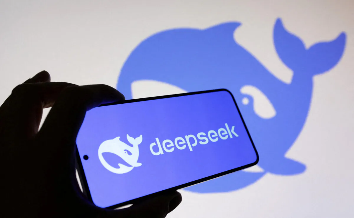 The DeepSeek logo, in an illustration taken on Jan. 29, 2025. (Dado Ruvic/Reuters)