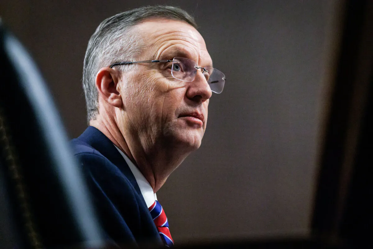 VA Secretary Doug Collins in Washington in an undated file photograph. (Samuel Corum/Getty Images)