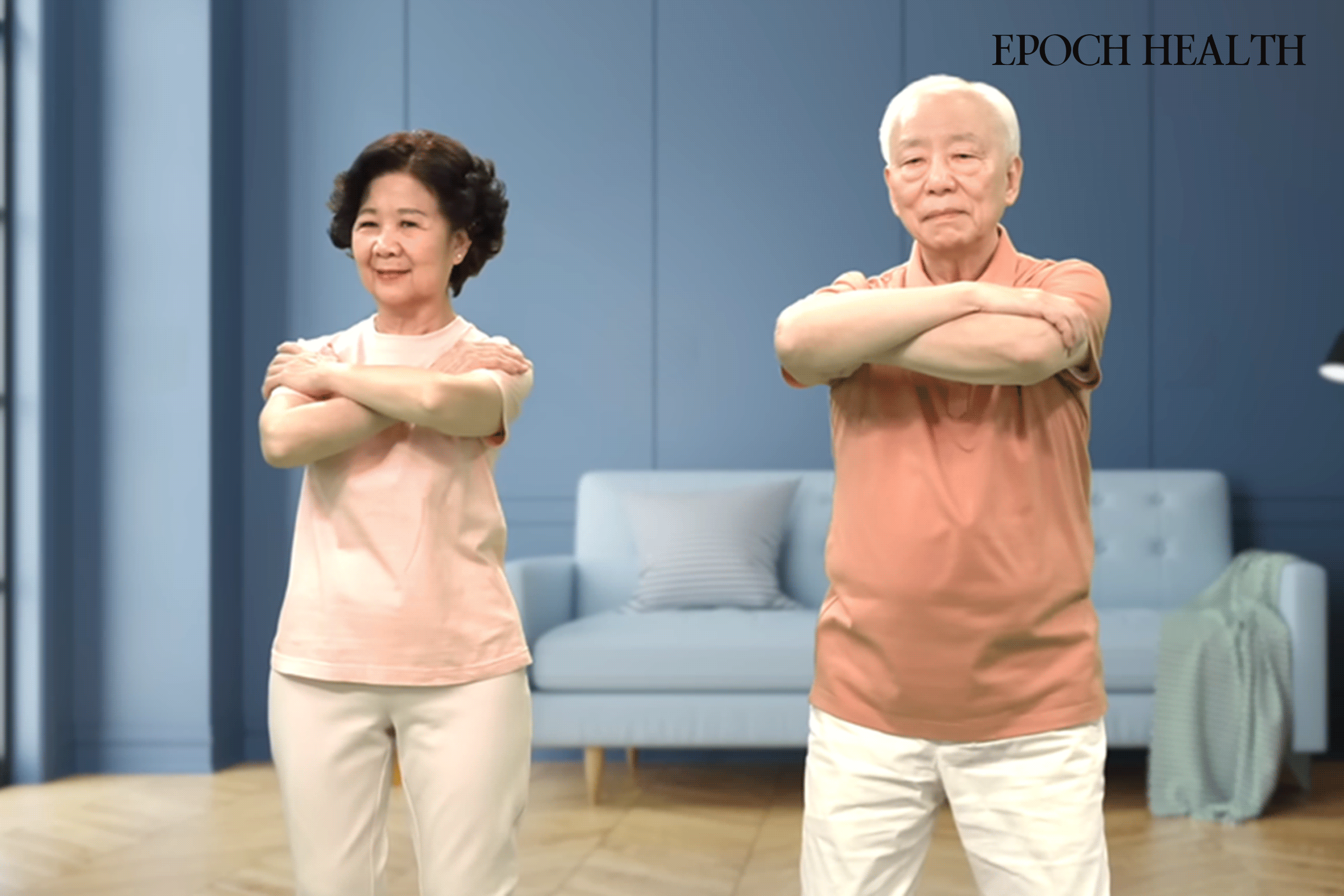 Waist-Twisting Exercise. (YouTube / Dr.Hu_talk)