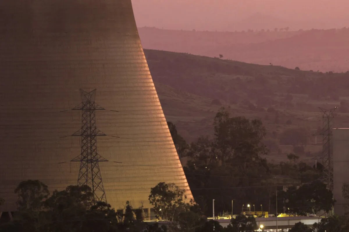 A general view of the coal-fired Callide A Power Station in Biloela, Queensland in Australia on Jan. 19, 2025. (Brook Mitchell/Getty Images)