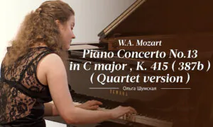 W. A. Mozart: Piano Concerto No. 13 in C Major, K. 415 (387b) (Quartet Version)
