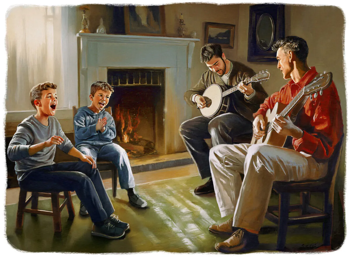 Folk songs and folktales were once the heart of a young child’s education, writes Emily Finley. (Biba Kayewich)