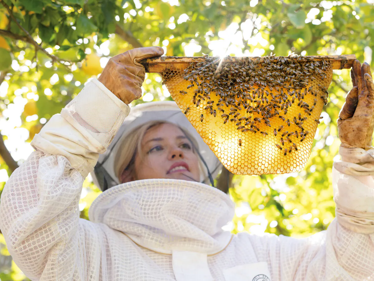 Hilary Kearney is the founder of Girl Next Door Honey in San Diego. (Tosca Radigonda)
