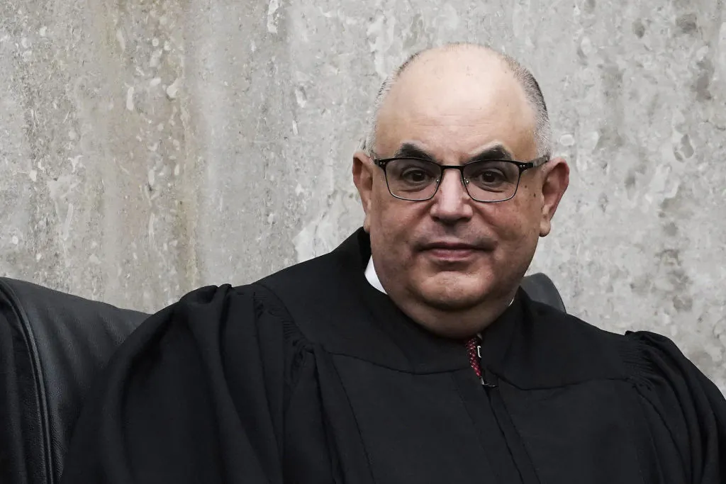U.S. District Judge Rudolph Contreras during the investiture ceremony for U.S. District Judge Trevor N. McFadden at the U.S. District Court in Washington on April 13, 2018. (Alex Wong/Getty Images)