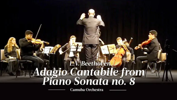 L.V. Beethoven: Adagio Cantabile From Piano Sonata No. 8 | CAMUBA Orchestra