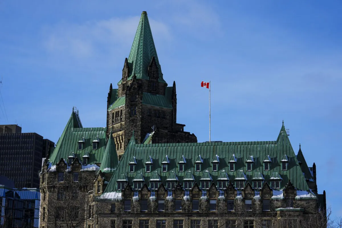 Parliament Hill is shown in Ottawa on Feb. 18, 2025. (The Canadian Press/Sean Kilpatrick) 