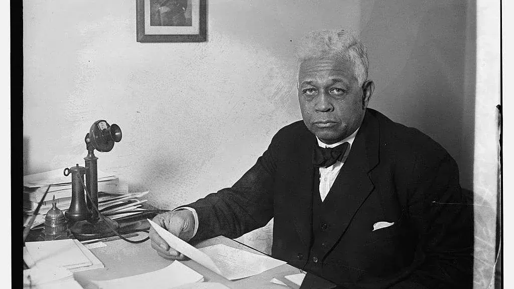 Congressman Oscar Stanton De Priest of Illinois, in this file photo. (Library of Congress, Public Domain)