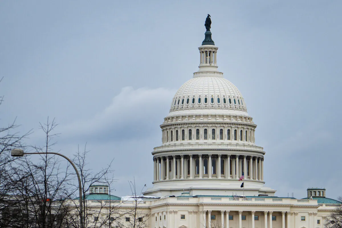 The U.S. Capitol building in Washington on Feb. 19, 2025. (Madalina Vasiliu/The Epoch Times)