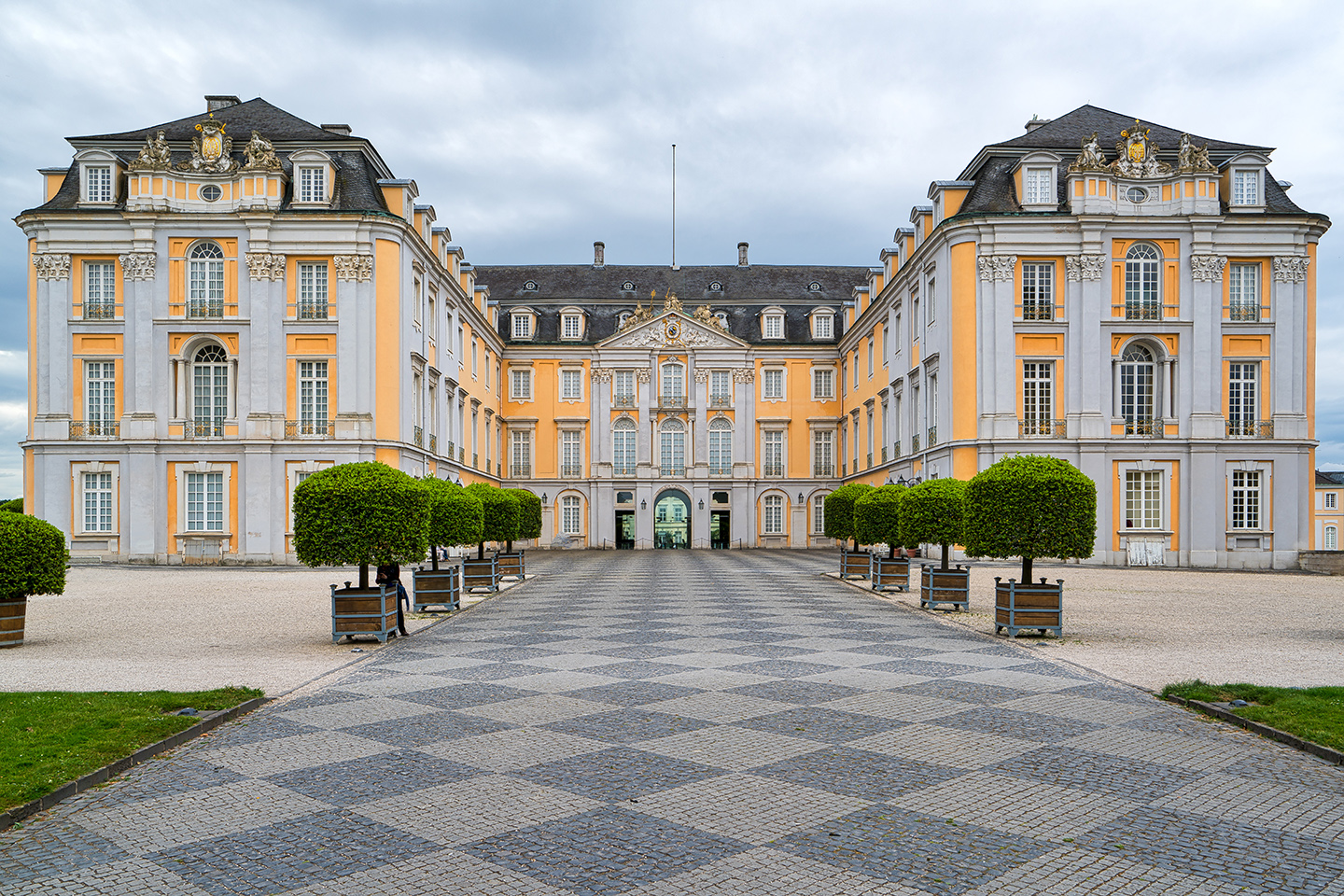 Augustusburg Palace’s front façade 