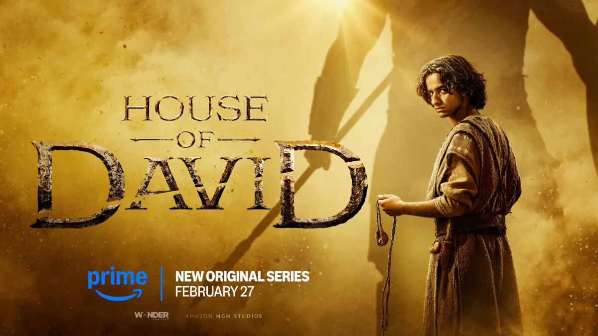 Samuel (Stephen Lang) annoints David as King, in "House of David." (Amazon Studios)