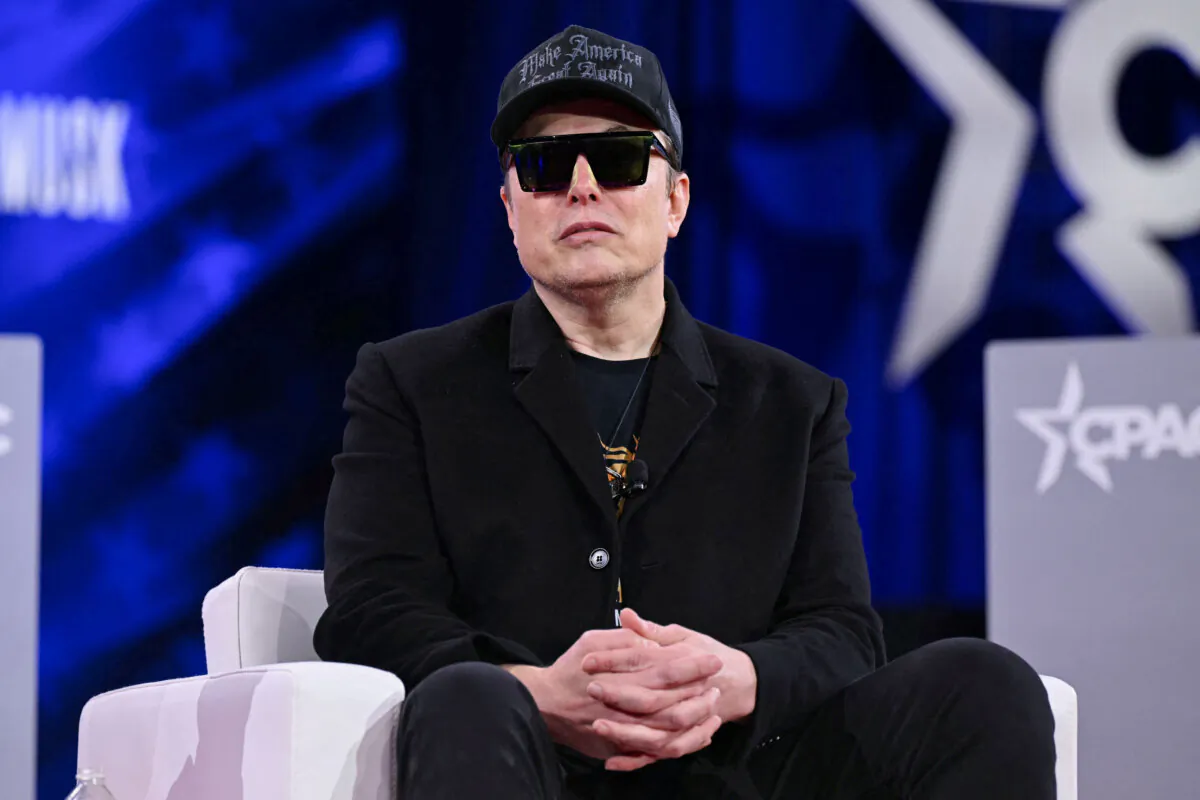 Elon Musk, the head of the Department of Government Efficiency (DOGE), speaks at the annual Conservative Political Action Conference (CPAC) at the Gaylord National Resort & Convention Center at National Harbor in Oxon Hill, Md., on Feb. 20, 2025. (Saul Loeb/AFP via Getty Images)