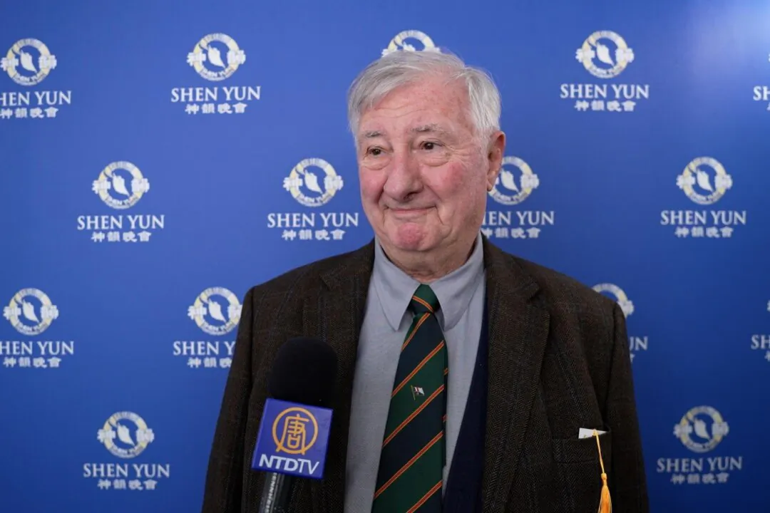 Daniel Defer enjoyed Shen Yun at the Cité des Congrès in Nantes, Frances, on Feb. 20, 2025. (NTD)