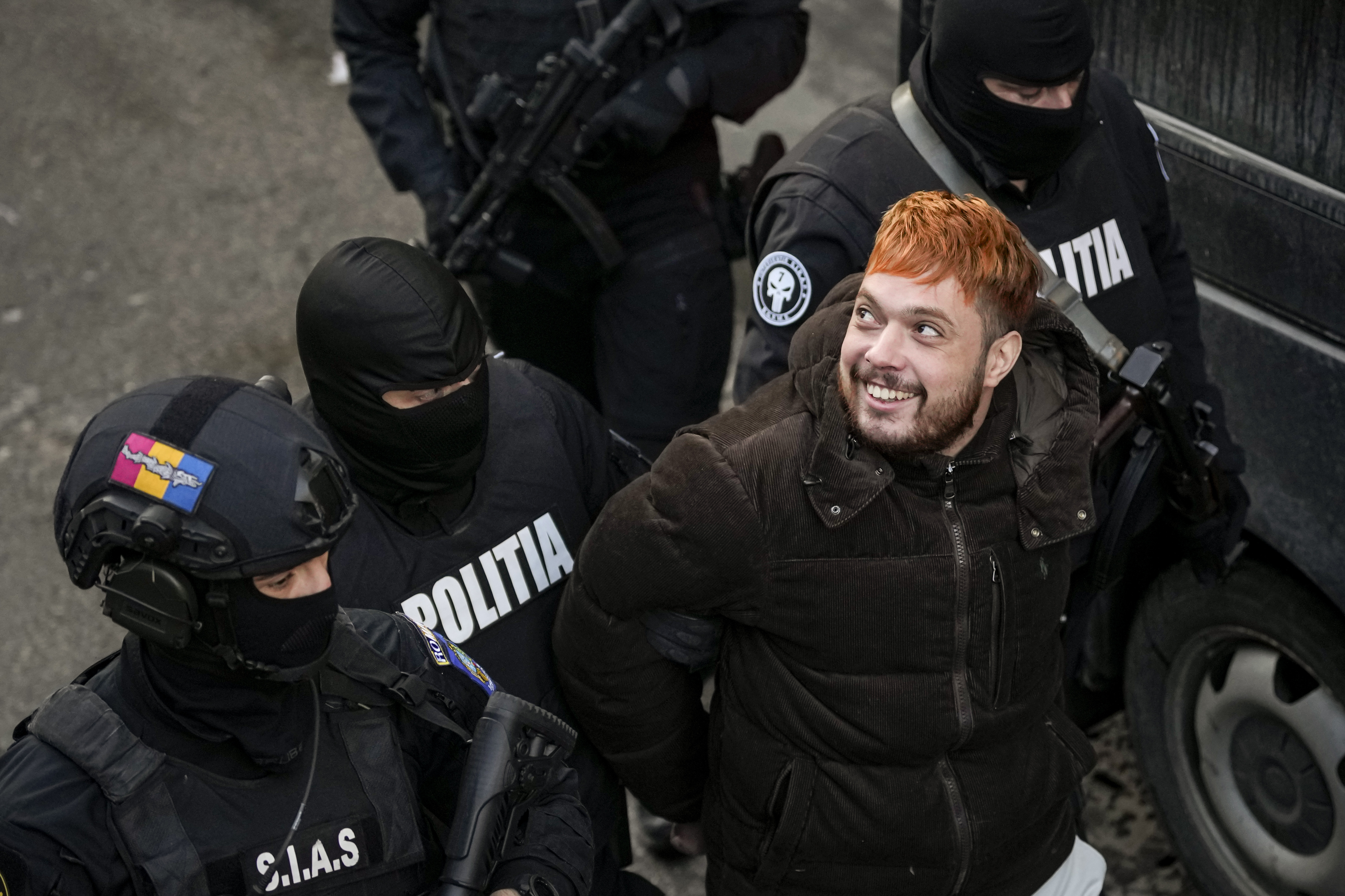 Aptopix Romania France Arrest Amra