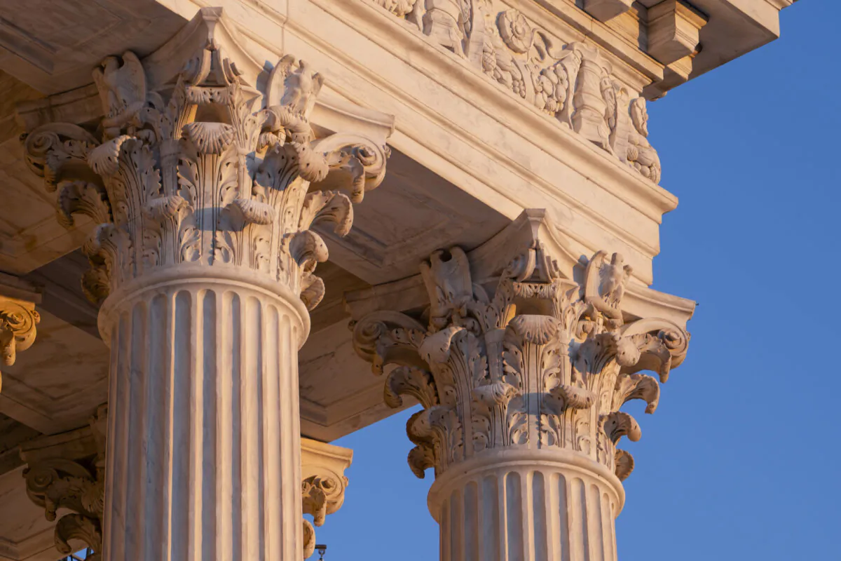 The U.S. Supreme Court in Washington on Feb. 10, 2025. (Madalina Vasiliu/The Epoch Times)
