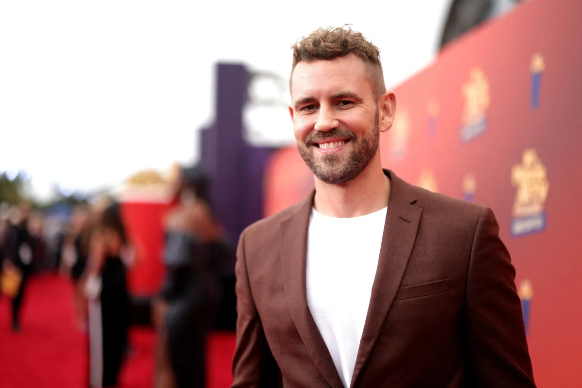 Nick Viall attends the 2022 MTV Movie & TV Awards in Santa Monica, Calif., on June 5, 2022. (Emma McIntyre/Getty Images for MTV)