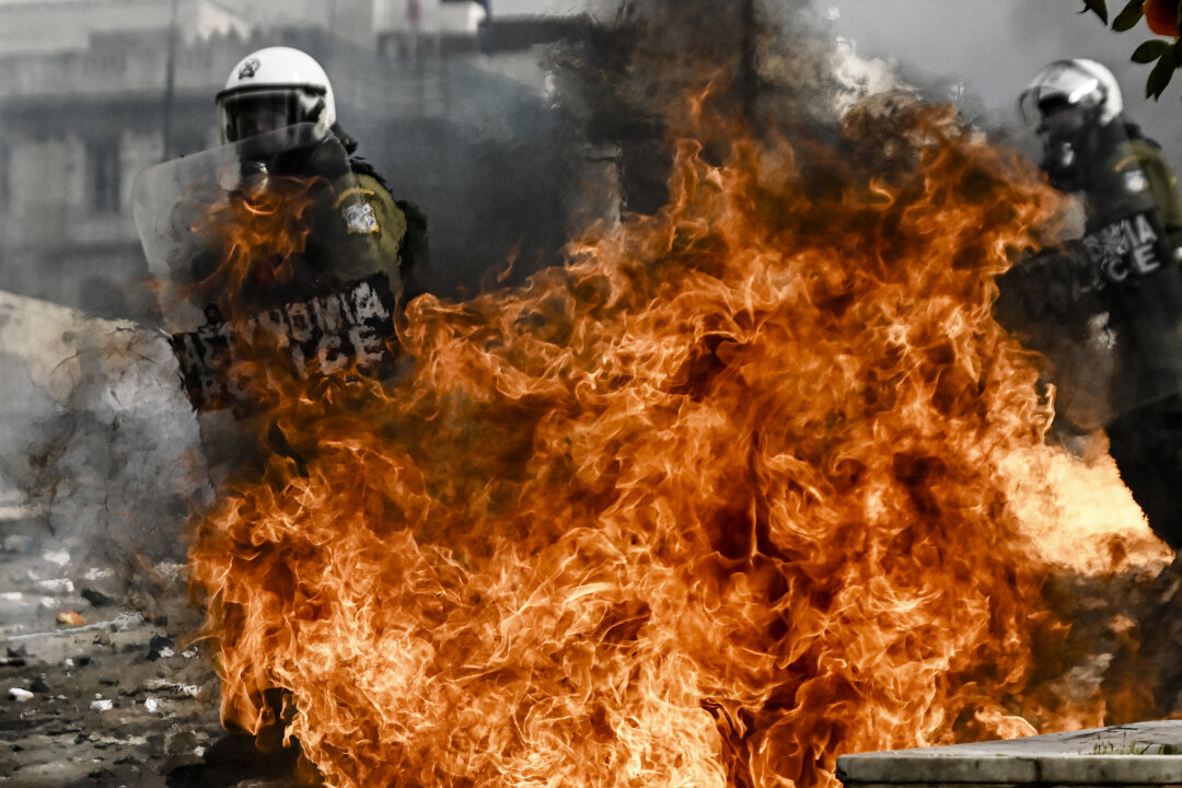 Protests in Greece, Fire in Spain, and Zelensky in the White House