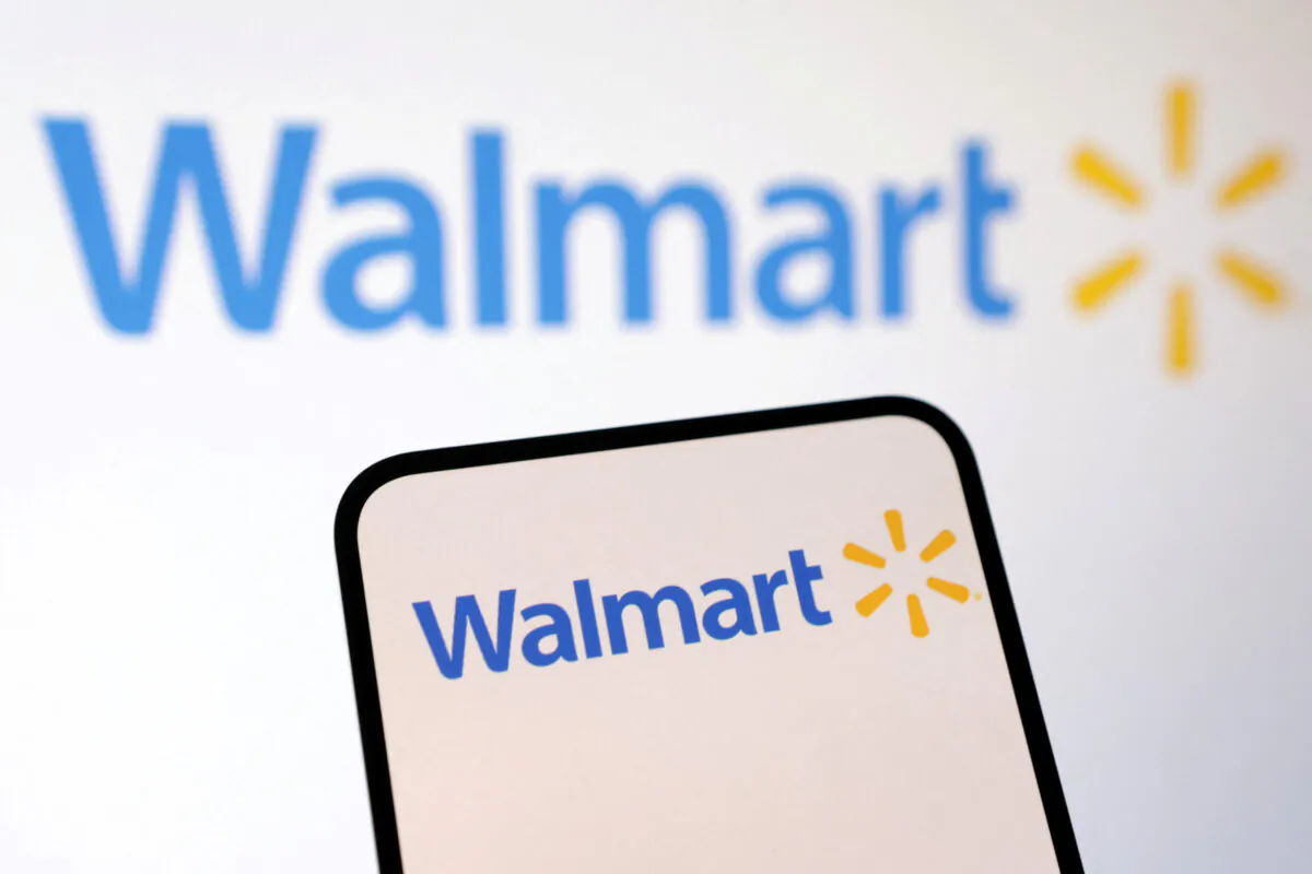 Walmart logo is seen in this illustration taken, Feb. 11, 2025. (Dado Ruvic/Illustration/Filr Photo Via Reuters)