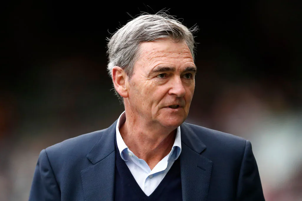 Former Premier of Victoria John Brumby attends the state memorial service for former Australian cricketer Shane Warne at the Melbourne Cricket Ground in Melbourne, Australia on March 30, 2022. (Darrian Traynor/Getty Images)