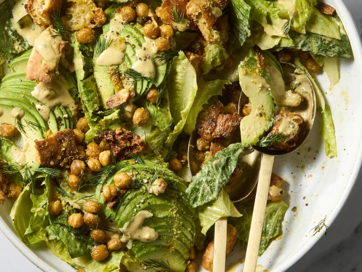 This dish gives serious Caesar energy. (Alex Lepe/TCA)