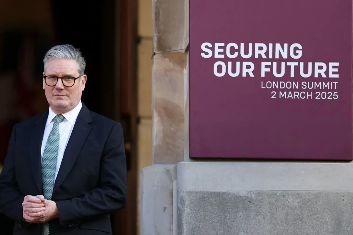 Prime Minister Sir Keir Starmer in London on March 2, 2025. (Toby Melville/PA)
