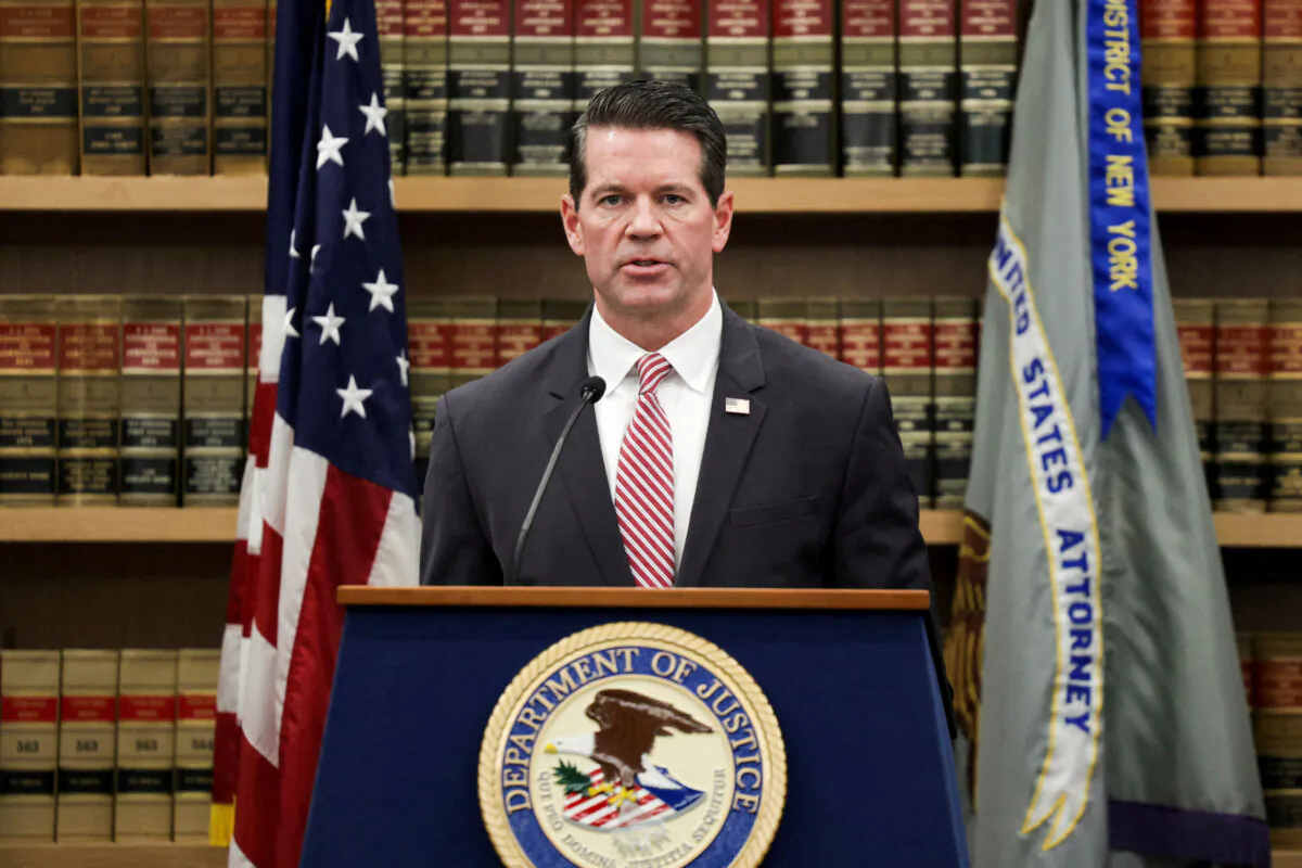 James Dennehy, assistant director in charge of the FBI field office in New York City, at 26 Federal Plaza in New York City, on Dec. 11, 2024. (Kent Edwards/Reuters)